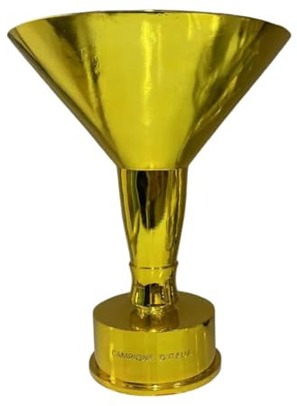 YYDSTES Trophée des Champions De La Ligue Italienne De Football Résine Trophées du Championnat De Serie A Réplique Décoration De Bureau à Domicile Ornements D'Affichage Souvenirs pour Les Fans,16cm