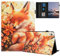Mldjomid Custodia Compatibile per Lenovo Tab M10 HD (2nd Gen) 10.1 2020 (TB-X306X) PU Pelle Flip Tablet Protezione Cover con Auto Svegliati/Sonno Case per Lenovo Tab M10 HD Gen 2- Volpe dei Fiori