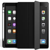 EIGER Custodia a libro nera con supporto magnetico rinforzato con scomparto per penna per Apple iPad Mini 6 (2021-2023) / Mini 7 (2024)