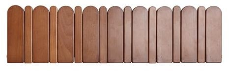 KINGSOW Flip Down Coat Rack: 8-Hooks Magnetic Wooden Modern Wall Mounted for Hanging Hats Jackets - Space Saving for Hallway Bedroom Garden