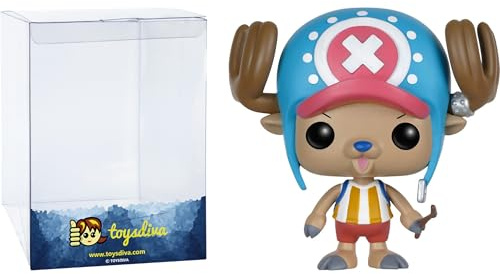 Funko Tony Tony Choppe r: P o p ! Animation Vinyl Figurine Bundle with 1 Compatible Graphic Protector (099-05304 - B)