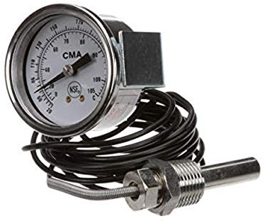CMA Dish Machines 03202.18 Rinse Thermometer for Mode CMA-180 Dish Machine