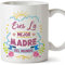 MUGFFINS Tazas para Mamá –Eres la mejor madre (Modelo 1) – Regalos para el día de la Madre/Desayunos originales