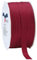 Taftband seidenmatt, Webkante, Dekoband, Geschenkband, Bordeaux 10 mm x 50 m, 1 Rolle(n)