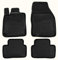 Element tappetini in Gomma 3D Premium su Misura Adatti per Renault Kadjar, Mk1 (I), 2016->, Fuoristrada 5 Porte, 4 Pezzi.