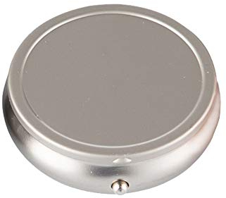 Taschenascher Kirk Mini Aschenbecher Taschenaschenbecher Ascher mit Ablage für Reise und unterwegs Mini Pocket Ashtray (Satin)