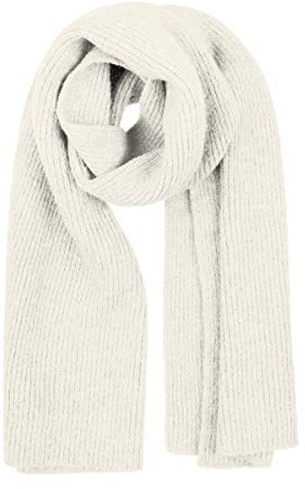 SPARKZ COPENHAGEN Damen Kalista Knit Scarf Schal Stricken, Raw White, One Size