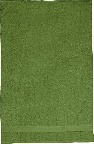 REDBEST Badetuch Chicago grün Größe 100x150 cm - saugstark, strapazierfähig, ideal für Reisen, Sport (weitere Farben)