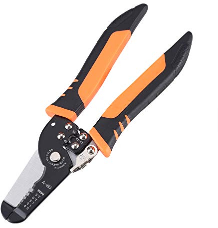 Pinza multifunzionale in lega di acciaio al manganese Multitool Elettricista Spellafili Spogliarello Aggraffatura Morsetto Utensile manuale da taglio