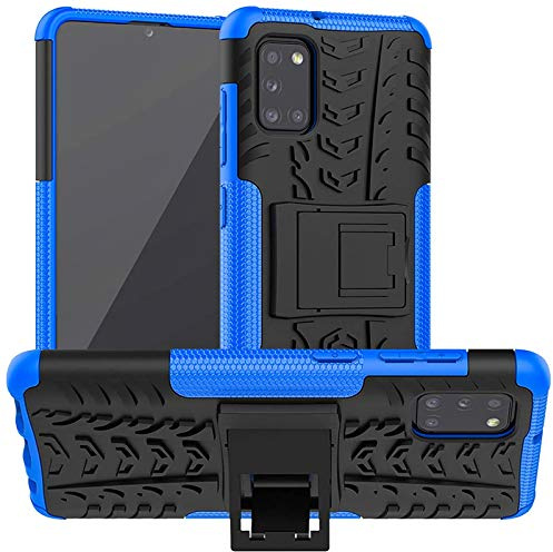 CoolGadget für Samsung Galaxy A31 Outdoor Schutzhülle, stoßfest & robust für Extrem-Einsatz, kompatibel mit Samsung Galaxy A31 (6,4 Zoll), Blau