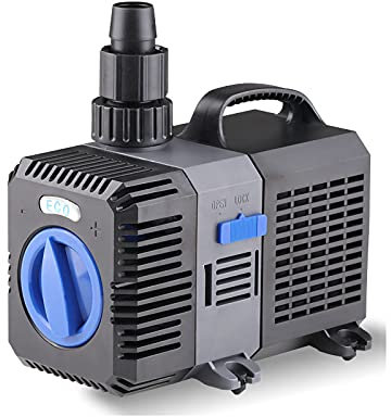 Submersible Water Pump Filter Circulation Aquarium Pumping High Power Fish Tank Water Pump Amphibious Adjustable Frequency Pond Pump,CTP 7000