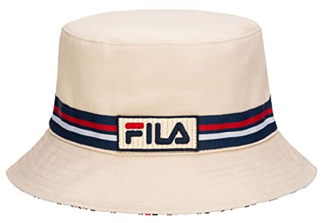FILA Unisex Fischerhut aus Baumwoll-Twill Schlapphut, Gardenia, Einheitsgröße