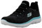 Skechers Summits Dazzling Haze, Zapatillas, Mujer, Negro, 35 EU