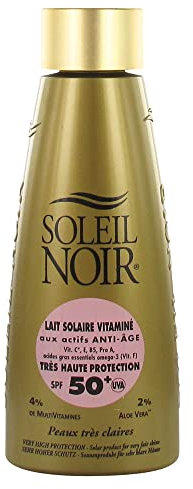 Soleil Noir Very High Protection Vitaminised Sun Milk SPF50+ 150ml