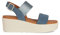 Geox D Xand 2.2s A, Sandali con Zeppa Donna, Avio, 39 EU