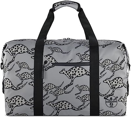 Chiemsee Jump N Fly Reisetasche, Unisex Weekender aus recyceltem PET, Grau