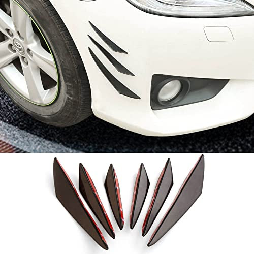 Auto Frontlippe Frontspoiler für Ford F150 Explorer Ranger Foucs Mustang Edge Kuga C-Max Ecosport,Frontlippe Spoiler Protector Car Styling Karosserie-Anbauteile,A/Black
