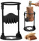 MONCAP Holzspalter Kindling Cracker Ø19cm Anzündholzspalter Brennholzspalter Manueller Holzspalter Kindling Cracker Gusseisen Holzspalter Tragbarer Manuelles Spaltwerkzeug für Campingplatz Zuhause