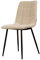 Usuals Elise Esszimmerstuhl - Beige - Boucle
