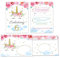 Minkocards 12 Einladungskarten incl. 12 Umschläge zum 6. Kindergeburtstag Mädchen Einhorn Einladung sechste Geburtstag Mädchengeburtstag Geburtstagseinladungen