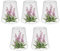 Chicken Wire Cloche Pflanzenschutz, 5 Stück Garten Pflanzenschutz, Metall Pflanzen Käfig Schutz, Outdoor Garten Glocke Pflanzenschutzkorb für Gemüse, Blumen