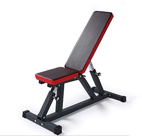 Heim-Fitnessstudio, Verstellbare Hantelbank, Trainingsbank, Hantelbank, Verstellbare Trainingsbank – Multifunktionale Hantelbank, Sit-Up-Bank, Faltbar