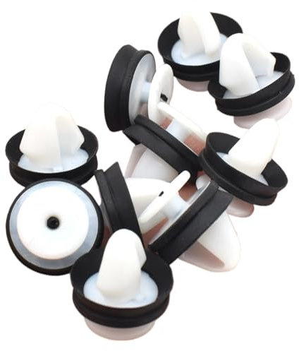 WASQUBKS 50x Clips de Fixation de Carte de Panneau de Porte de Garniture intérieure de Voiture compatibles for Citroën C2 C3 C4 Picasso Peugeot 206 207 307 308 508 807 Partenaire Expert