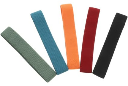 COLLBATH Packung Mit 20 Stück Bento-box-gurt Fächer Aufbewahrungsregal Snack Bento-befestigungsgurt Bento-wrap-bänder Krabbenband Kontrolle Isolierte Lunchpakete Breites Gummiband Nylon