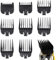 8 Set Haarschneider Aufsatz Clipper Guards Haarschneidemaschine Aufsätze Clipper Guide Limit Kamm Geeignet für Bartschneider, Haarschneider, Friseursalon-Werkzeuge