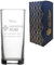 Engraved Rum Glass, Personalised Prescription for Rum Design, 340ml or 12oz Capacity, Gift Boxed, Funny Gift for Him