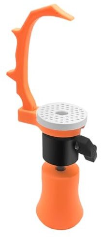 Laroal Herramientas versátiles para Pintar Modelos a Escala, Mango para Pintar a Mano, Soporte para Colorear, rotación de 360 Grados para Suministros de Manualidades, Modelos a Escala