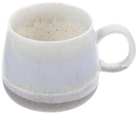 DONFAMDS Tasse à Café Céramique Mug Élégant pour Boissons Chaudes Froides pour Maison Bureau