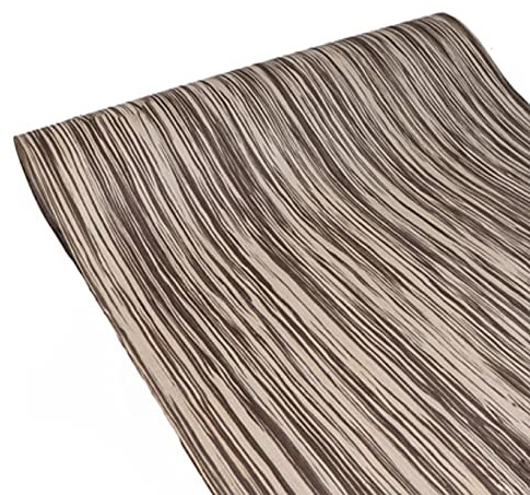 Feuilles de placage en bois reconstitué, 2,5 m x 58 cm, 0,2 mm d'épaisseur, pour décoration d'intérieur, projets de meubles, loisirs créatifs, panneaux de placage de qualité supérieure