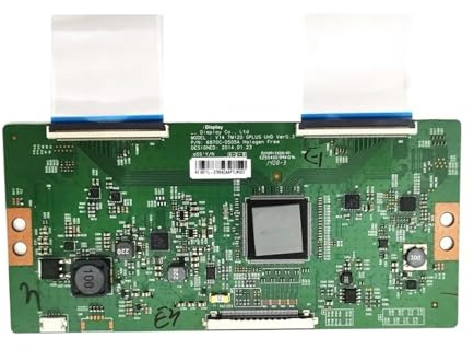 Scheda TV Tcon Board 6870C-0505A V14 TM120 GPLUS UHD Ver0.3 42'' 49'' 55'', compatibile con LG, scheda logica T-con 6870C 0505A(55Inch TV With Cable)