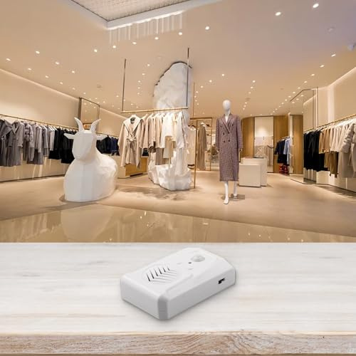 URPIZY Hausalarm Mit Bewegungsmelder Und MP3 Audiowiedergabe, Infrarot Sensor Türglocke Mit 4M Reichweite, USB Oder 3 AAA Batterie, Eingebauter 8Ω 1W Lautsprecher, 80-120dB Lautstärke, 90