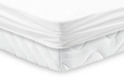 Castejo Jersey Matratzenschutz mit rundum Gummi und Nässeschutz Verschiedene Größen, Hygieneschutzbezug, PU Beschichtung, Inkontinenz Schutzbezug Spannbetttuch CA74 (90 x 200 cm)