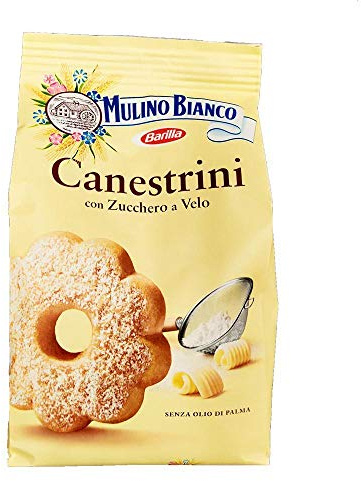 12x Mulino Bianco Canestrini Kekse mit zucker cookies brioche Kuchen 200 g