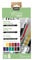 Pébéo Vitrea 160 Entdecker Set - Glasmalerei Set - 12 x 20 ml Flaschen Glasmalfarben in Verschiedenen Farben - Glas Bemalen, 757461