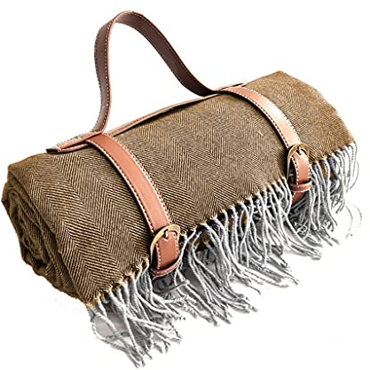 BBZY Retro Stranddecke wasserdichte Picknickdecke Verdickte Picknickmatte Geeignet für den Außenbereich Strandparty (Color : B)