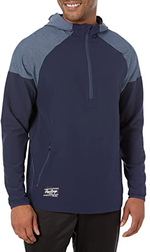 Rawlings | Men's COLORSYNC Long Sleeve Jacket | Medium | Navy