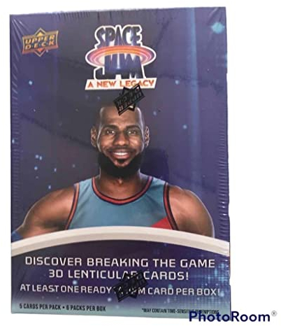 Upper Deck Space Jam 2: A New Legacy Blaster 6-Pack Box