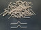 Calendar Binding Hangers 100pcs (Calendar Binding Hangers White 100pcs 80mm)