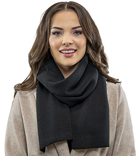 VIVISENCE Damen Winter Schal Aus Modischer Gemütlich Wärmendem Garn Mit Dekorativer Bindung Für Kalte Wintertage Frauen Elegante Und Sportliche Outfits Winter Herbst Modell 7104