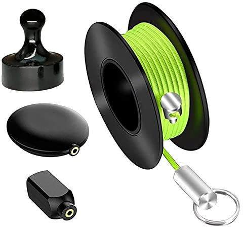 lywchii Wiremag Puller, Concealed Wire Threader, Retractable Magnetic Threader Cable, Wire Puller Wall Fishing Tool, Wire Pulling System for Your Home and Outdoor, Office and Garden