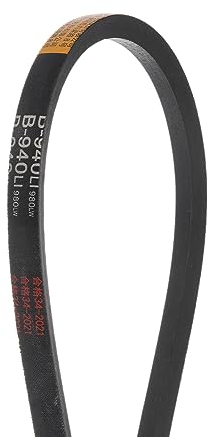 sourcing map 2 Stück B-940 Keilriemen Antriebsriemen 940mm Innenumfang Gummi für Kraftübertragung