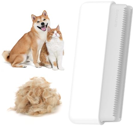 aumuca Upgrade Pet Hair Remover, Lint Remover Carpet Rake, Fur Removal Tool for Short to Long Haired Dogs & Cats, Remove Embedded Fur from Furniture, Couch, Bedding, Rugs, Blanket, Auto