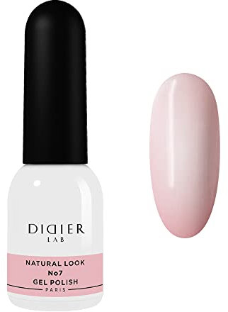 Didier Lab - Premium Gel Nail Polish Natural Look No7- Gel Nail Varnish - Nail Art - Long-Lasting Nail Polish - Easy to Apply - Gel Nails - Jelly Nail Polish - UV/LED - Chip Resistant