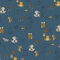 VmG-Store Baumwollstoff Meterware 140cm Breite Stoffe zum Nähen Nähstoff Kinderstoff für Kissen Babykleidung Kinderkleidung DIY (Frösche Pilze Bb006)