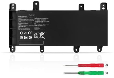 KXRSII C21N1515 Laptop Akku für Asus F756U F756UA R753U R753UA X756U X756UA | X756UQ K756U K756UA F756UJ F756UQ F756UV F756UX F756UW X756UB X756UJ X756UQ X756UV X756UX X756UW 2ICP4/59/134