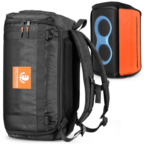 LICHIFIT Aufbewahrungstasche, tragbarer Reiserucksack für JBL PARTYBOX 120 Bluetooth-Lautsprecher, Schutzhülle, Hülle, Hülle, Tragetasche